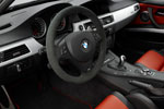 BMW M3 CRT, M Lenkrad mit Alcantarabezug und M Drive Taste zum spontanen Abrufen der bevorzugten Fahrzeugabstimmung