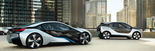 BMW i8 und i3 Concept - ausgezeichnet mit dem ÖkoGlobe 2011