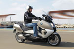 BMW C 650 GT, Fahraufnahme