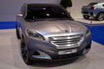 Peugeot HR1, Konzeptfahrzeug mit Hybridantrieb, futuristisch gestylt