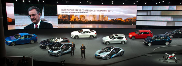 BMW Pressekonferenz bei der IAA 2011
