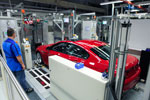 BMW Werk Dingolfing, Montage BMW 6er Gran Coup, Inbetriebnahme Fahrerassistenzsysteme