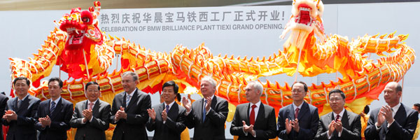  Erffnungszeremonie BMW Brilliance Werk Tiexi/Shenyang am 24. Mai 2012