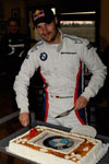 Monteblanco, 7. Dezember 2011. Tomczyk feiert seinen 30. Geburtstag.