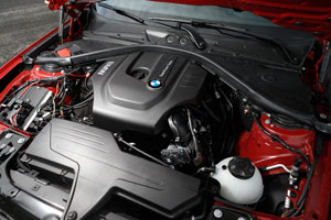 Der neue 1,5 Liter BMW TwinPower Turbo 3-Zylinder-Motor Prototyp