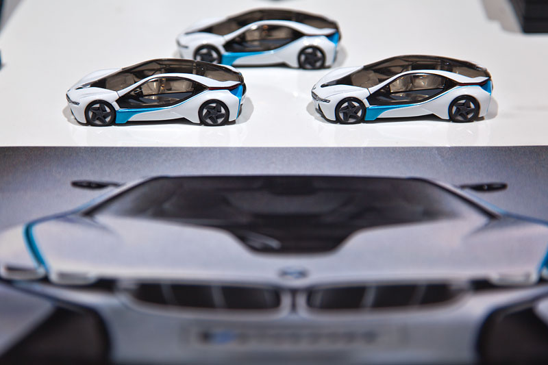 Foto: diverse BMW Modellautos (vergrößert)