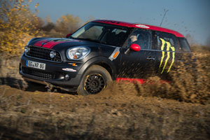 MINI Countryman X-raid Service-Fahrzeug
