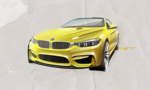 BMW M4 Concept Coup, Designskizze