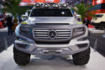 Mercedes Ener-G-Force, mit Brennstoffzelle hat das Auto eine Reichweite von ca. 800 km