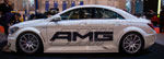 Mercedes-Benz CLA 45 AMG in einer Rennsportversion auf der Essen Motor Show 2013 