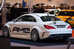 Mercedes-Benz CLA 45 AMG in einer Rennsportversion auf der Essen Motor Show 2013
