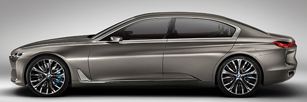 BMW Vision Future Luxury. Freisteller.
