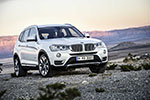 BMW X3, Modell F25, Facelift 2014