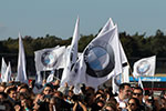 BMW Flaggen beim DTM Finale am Hockenheimring