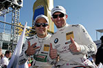 Augusto Farfus und Joey Hand beim DTM Saisonfinale am Hockenheimring