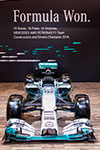 Mercedes-Benz auf der Essen Motor Show 2014 mit dem F1 Siegerfahrzeug von Lewis Hamilton