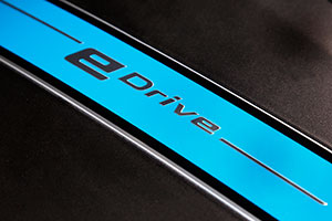 Prototyp BMW X5 eDrive, eDrive Schriftzug