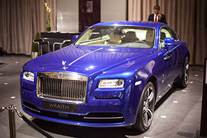Rolls-Royce Wraith auf der Techno Classica 2014.