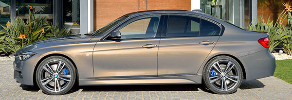 Die neue BMW 3er Limousine. Modell M Sport.