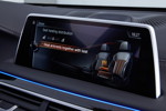 BMW 750Li, Touch-Screen-Bordbildschirm, Einstellung Armauflagen Beheizung