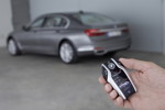 BMW 750Li, BMW Display Schlssel, Fahrzeuginformationen