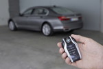 BMW 750Li, BMW Display Schlssel, berblick ber Fahrzeugzustand