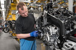 BMW S 1000 XR, Produktion im Werk Berlin, Grundmontage, Montage Wasserkhler