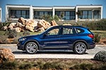 BMW X1 xDrive25i, Modell Sport Line, Mediterranblau