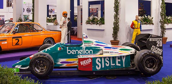 Benetton B186 BMW, ex-Berger, Essen Motor Show 2015