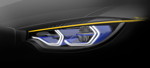 BMW M4 Concept Iconic Lights, Designskizze Front-Scheinwerfer