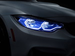 BMW M4 Concept Iconic Lights, Tagfahrlicht, Abblendlicht und Laserlicht