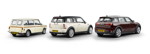 Mini Clubman Estate (1980), MINI Cooper D Clubman (2007), MINI Cooper S Clubman (2015).