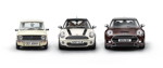 Mini Clubman Estate (1980), MINI Cooper D Clubman (2007), MINI Cooper S Clubman (2015).