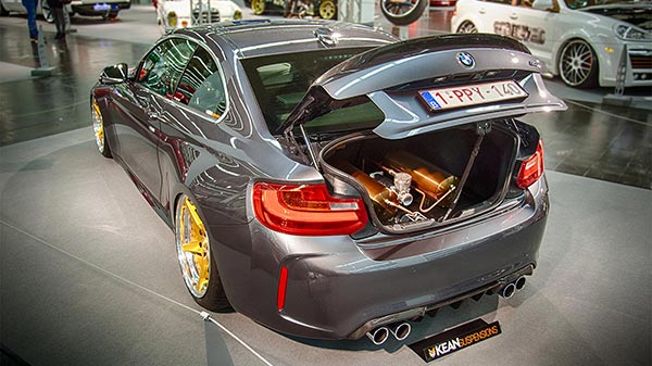 BMW M2 (F87), Baujahr 2016, ausgestellt in der tuningXperience, Essen Motor Show 2016