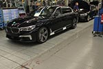 Produktion des BMW 730Ld (G12) am 20.10.2016 im BMW Werk Dingolfing, fertig gestelltes Fahrzeug