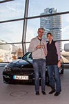 Erstes Foto mit dem neuen 7er in der BMW Welt.