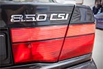 BMW 850CSi, Typbzeichnung auf der Heckklappe