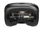 Die Virtual Reality Brille HTC-Vive als Teil des BMW Entwicklungsprozesses.