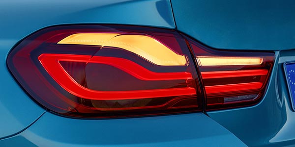 BMW 4er (Facelift 2017), neu gestaltetes LED Rcklicht