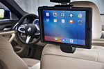 Universalhalterung Tablet inklusive Safety Case für Tablet. Original BMW Zubehör für den neuen BMW 5er Touring