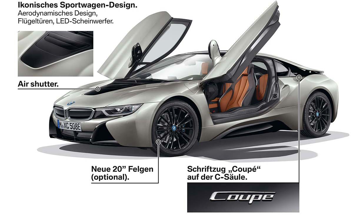 BMW i8 Coup - Produkt-Highlights.