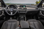 BMW X2 xDrive20d, Modell M Sport X. Interieur vorne.