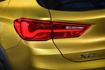 BMW X2 xDrive20d, Modell M Sport X. Rcklicht.