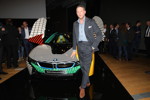 Lapo Elkann bei der BMW i MemphisStyle Weltpremiere; BMW i8.