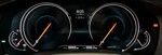 BMW 6er GT, Tacho-Instrumente