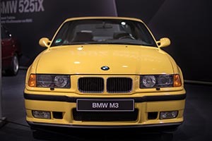 BMW M3 Coupé (E36), ausgestellt von BMW Classic auf der Techno Classica 2017