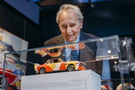 Sonderausstellung im BMW Museum 'BMW Art Cars | How a vision became reality.' Hervé Poulain, Auktionator und ehemaliger Rennfahrer.