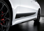 BMW M Performance Parts fr den neuen BMW 3er, M Performance Seitenschwellerfolie.