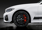 BMW M Performance Parts fr den neuen BMW 3er. 20 Zoll M Performance Rad.