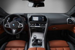 BMW 8er Coup, Interieur vorne, Interieurleisten in der Ausfhrung Edelstahlgewebe